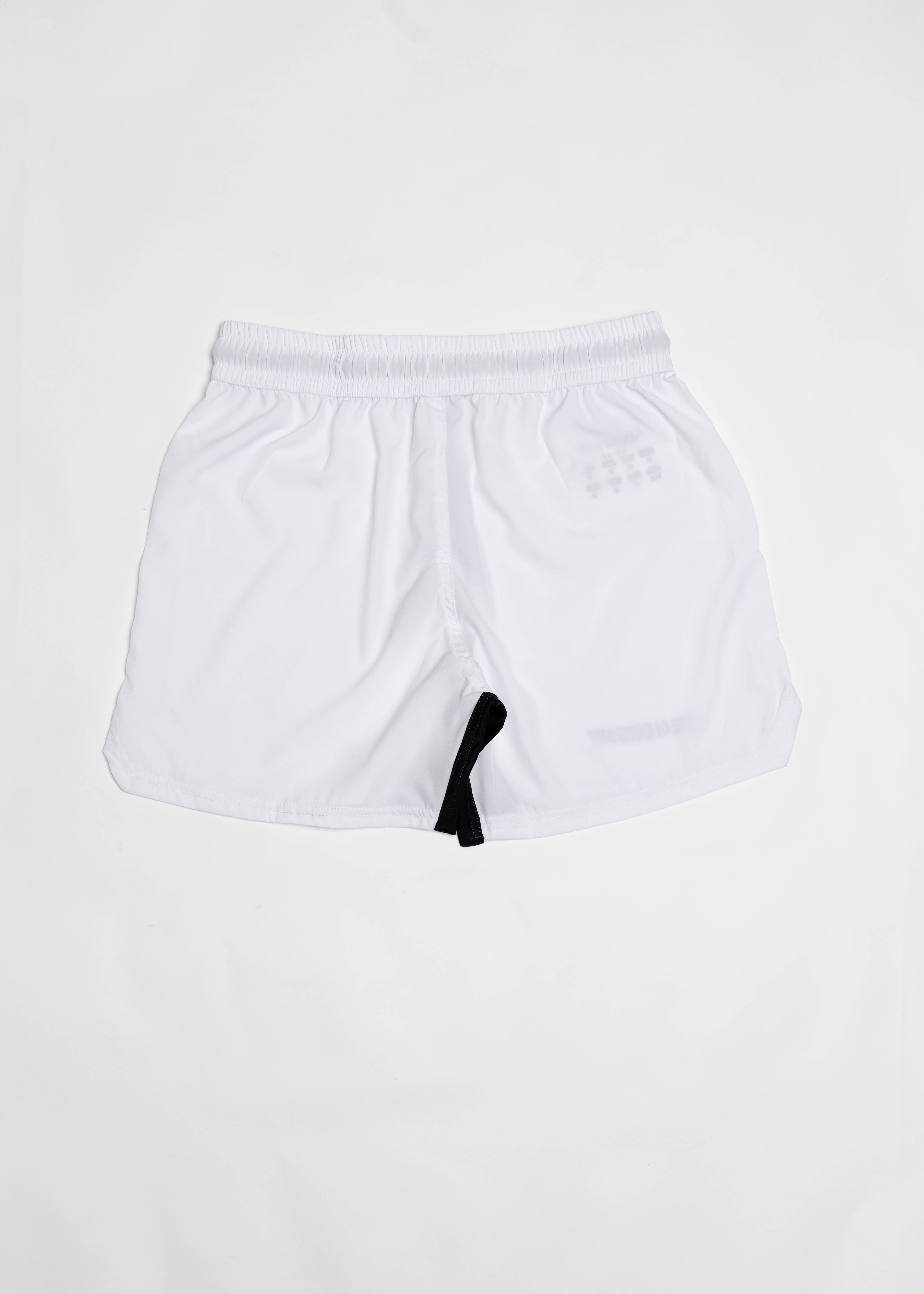 Shorts de Grappling Classificado Branco