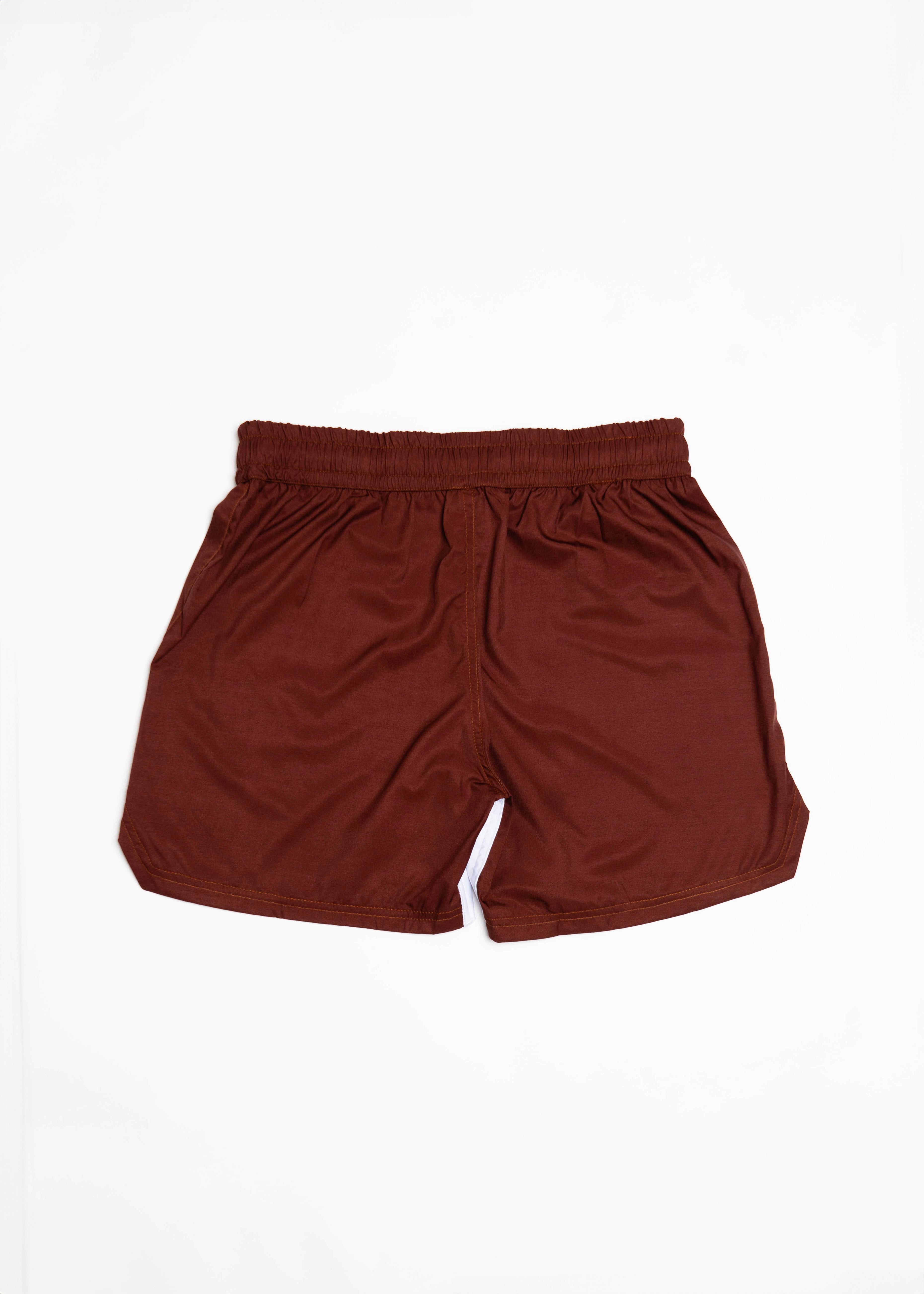 Shorts de luta classificados marrom